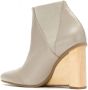 Studio Chofakian leather wedge boots Neutrals - Thumbnail 3