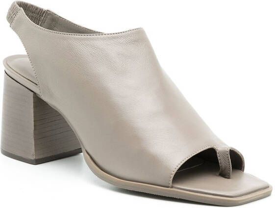 Studio Chofakian Sapatilha open-toe sandals Grey