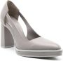 Studio Chofakian Scarpin Studio 31 leather pumps Grey - Thumbnail 2