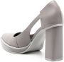 Studio Chofakian Scarpin Studio 31 leather pumps Grey - Thumbnail 3