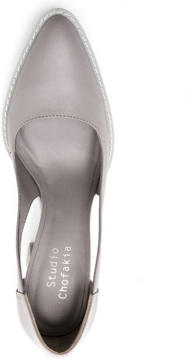 Studio Chofakian Scarpin Studio 31 leather pumps Grey