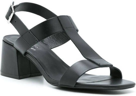 Studio Chofakian Studio 107 65mm leather sandals Black