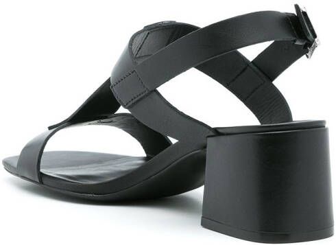 Studio Chofakian Studio 107 65mm leather sandals Black