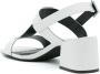 Studio Chofakian Studio 107 65mm leather sandals White - Thumbnail 3