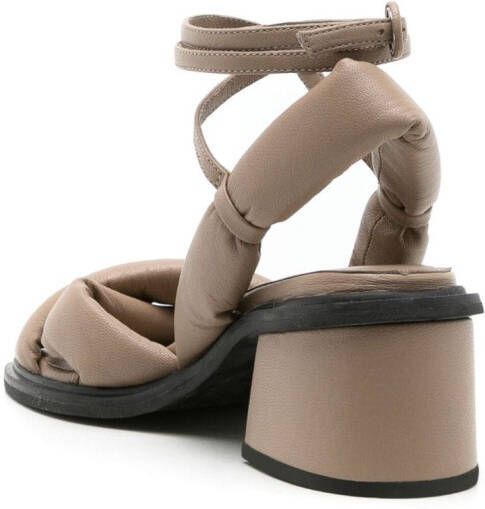 Studio Chofakian Studio 127 55mm block-heel sandals Brown