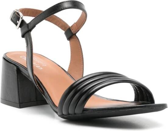 Studio Chofakian Studio 135 40mm leather sandals Black
