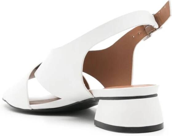 Studio Chofakian Studio 136 leather sandals White