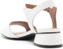 Studio Chofakian Studio 137 leather sandals White - Thumbnail 3