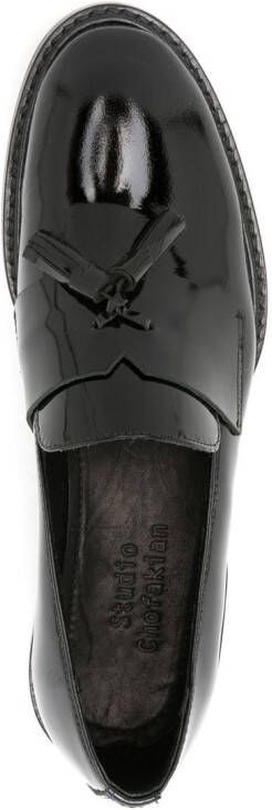 Studio Chofakian Studio 15 patent leather loafers Black