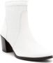 Studio Chofakian Studio 70mm ankle boots White - Thumbnail 2