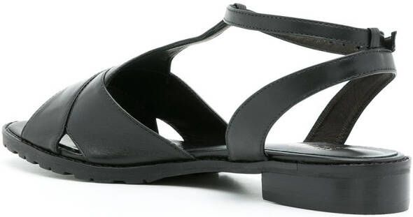 Studio Chofakian Studio 90 leather sandals Black