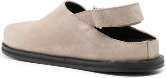 Studio Nicholson leather slippers Neutrals