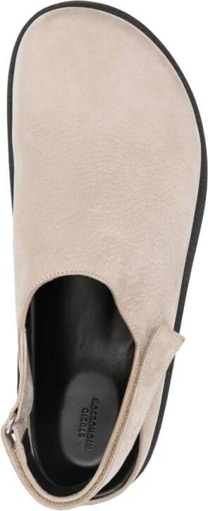 Studio Nicholson leather slippers Neutrals