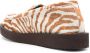 Suicoke animal-print panelled loafers Brown - Thumbnail 3