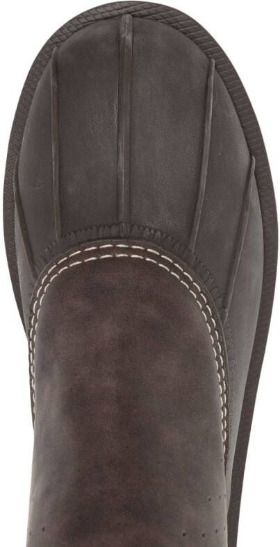 Suicoke BEE-wpab low-top duck boots Brown