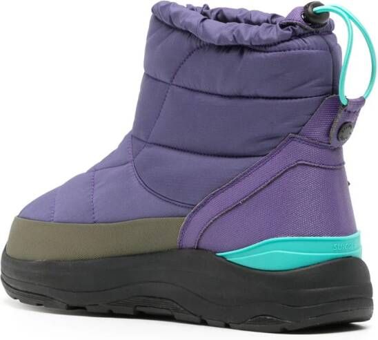 Suicoke Bower padded snow boots Purple