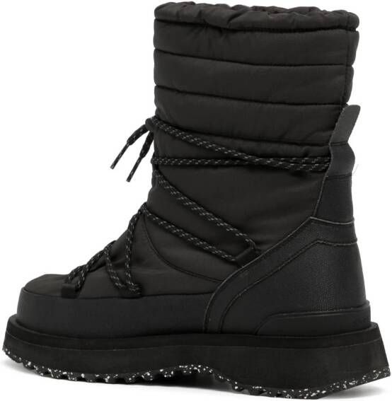 Suicoke BOWER quilted snow boots Black