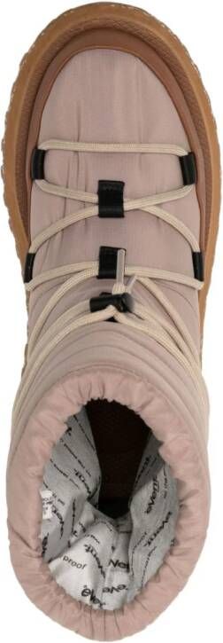 Suicoke BOWER quilted snow boots Pink