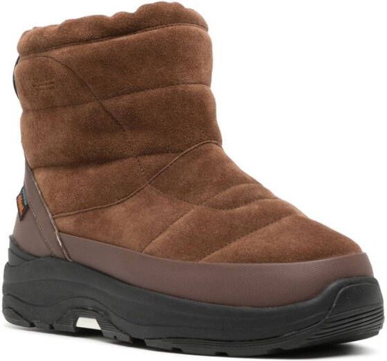 Suicoke Bower suede snow boots Brown