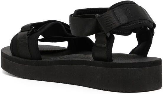 Suicoke CEL-PO touch-strap sandals Black