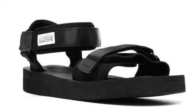 Suicoke Cel-V touch-strap sandals Black