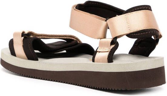 Suicoke Cel-V touch-strap sandals Grey