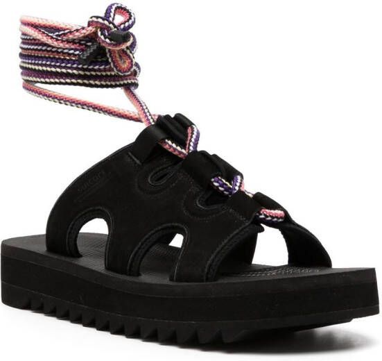 Suicoke chunky open-toe sandals Black