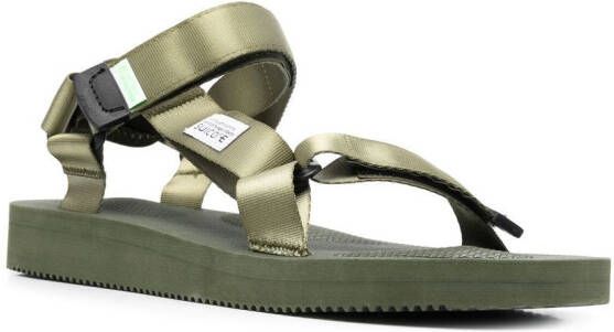 Suicoke chunky open-toe sandals Green