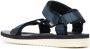 Suicoke contrast-sole strappy sandals Blue - Thumbnail 3