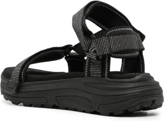 Suicoke Depa-Run 2 logo-patch sandals Black