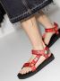 Suicoke DEPA Webbing-strap sandals Red - Thumbnail 3