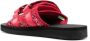 Suicoke double-strap flat sandals Red - Thumbnail 3