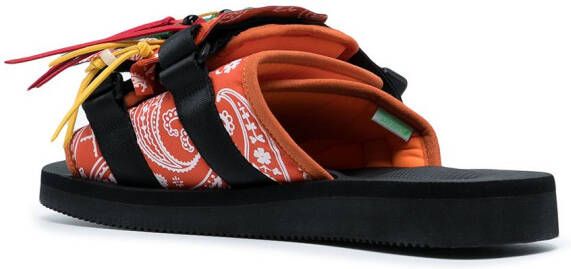 Suicoke double-strap sandals Orange