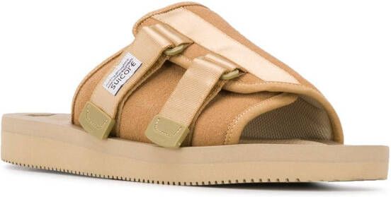 Suicoke double-strap slides Neutrals