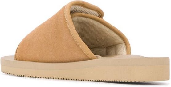 Suicoke double-strap slides Neutrals