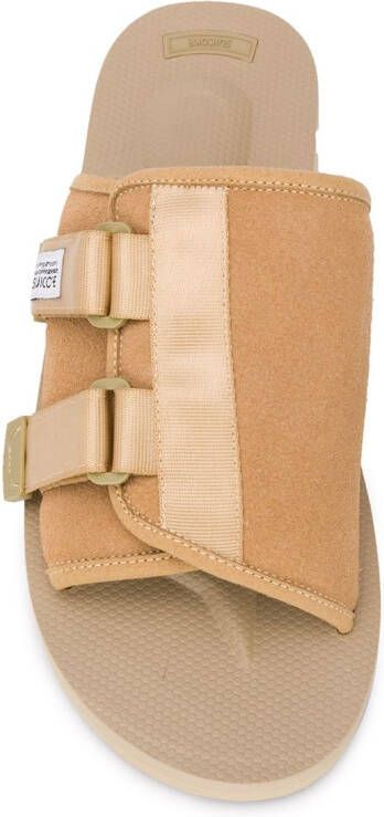 Suicoke double-strap slides Neutrals