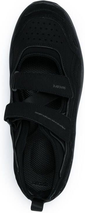Suicoke front touch-strap sneakers Black