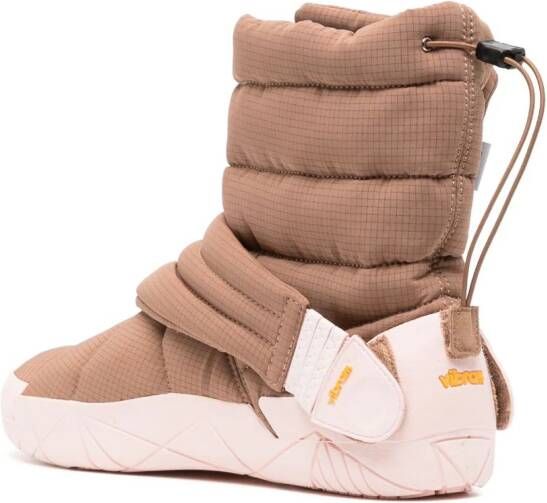 SUICOKE FUROSHIKI Futon-hi touch-strap sneakers Brown