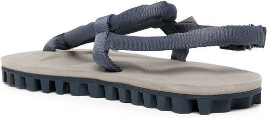 Suicoke GUT slide-buckled sandals Grey