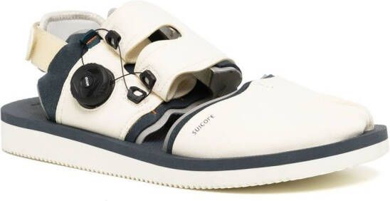 Suicoke HAKU-ab split-toe sandals White