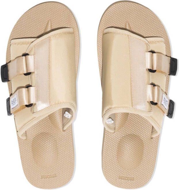 Suicoke KAW-Cab touch-strap sandals Neutrals