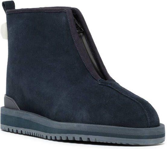 Suicoke Kenn suede boots Blue