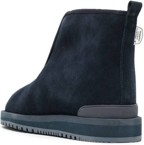 Suicoke Kenn suede boots Blue