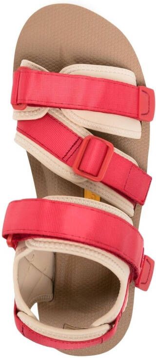 Suicoke KISEE-V touch-strap sandals Brown