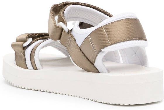 Suicoke Kisee V touch-strap sandals White