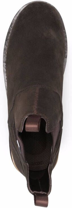 Suicoke leather ankle boots Brown