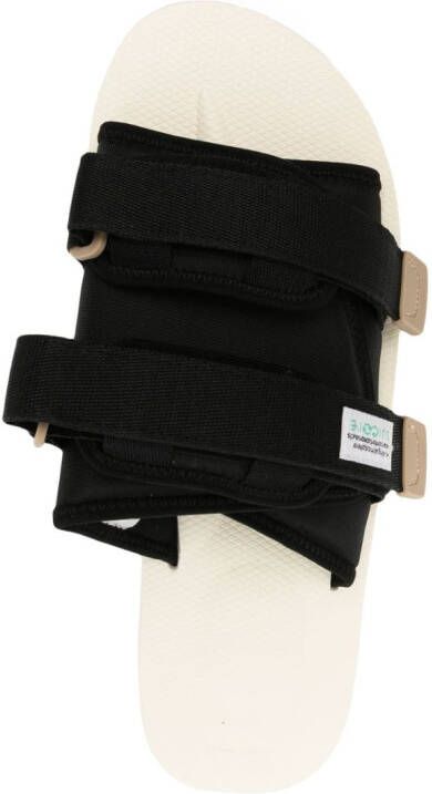 Suicoke MOTO-Cab-ECO touch-strap sandals Black