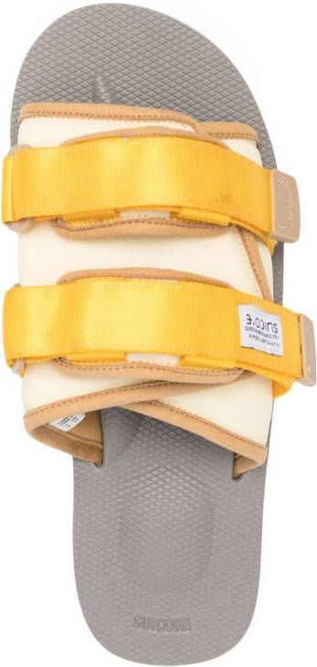 Suicoke MOTO-VPO open-toe sandals Yellow