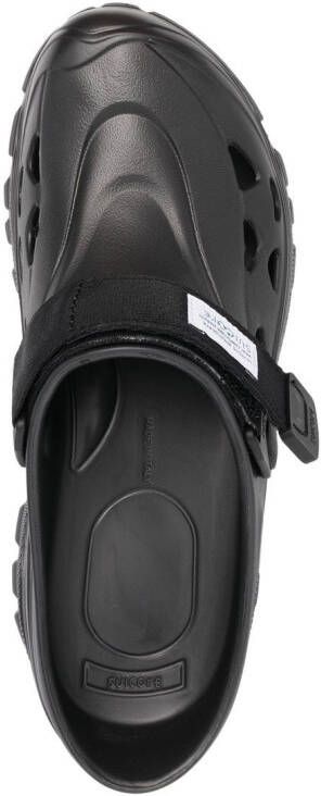 Suicoke moulded slip-on 25mm sandals Black