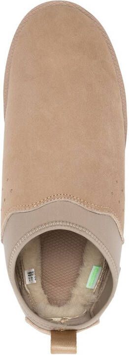 Suicoke Ron suede slippers Brown